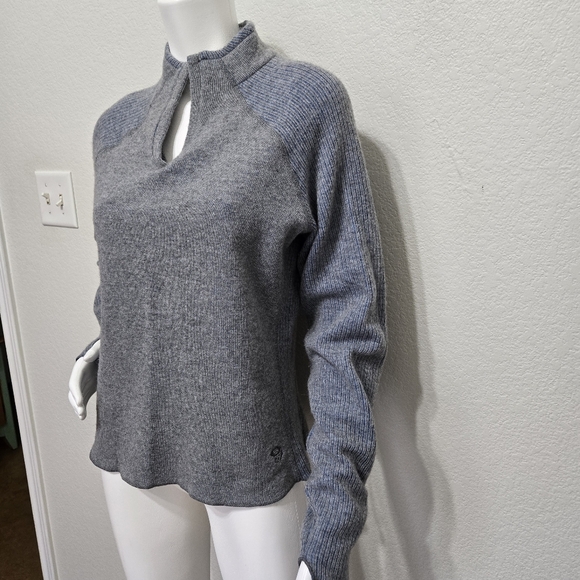 Mountain Hardware Blue Wool Sweater Size M - Picture 10 of 11
